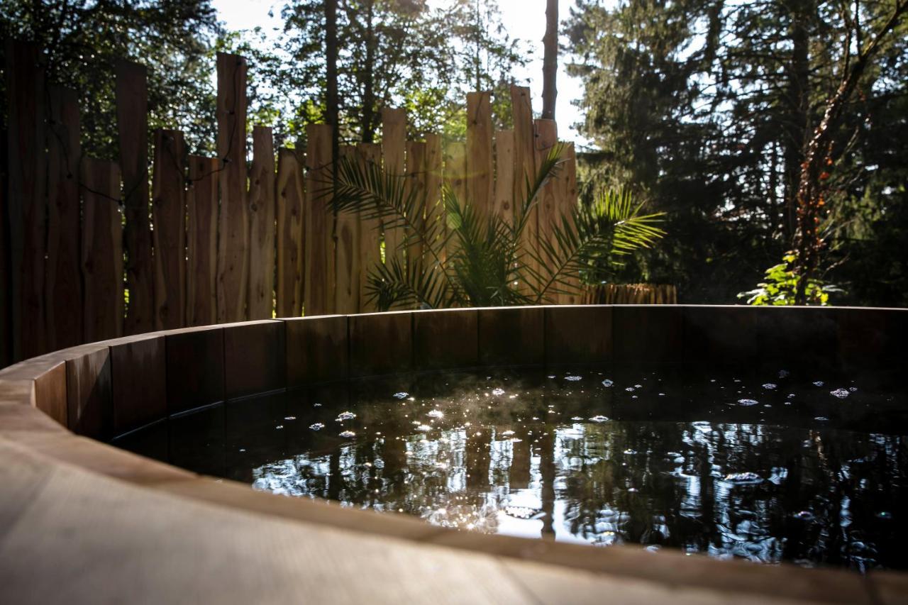 Bain De Foret - Lodges Cosy & Spa Neufchâtel-Hardelot Екстериор снимка