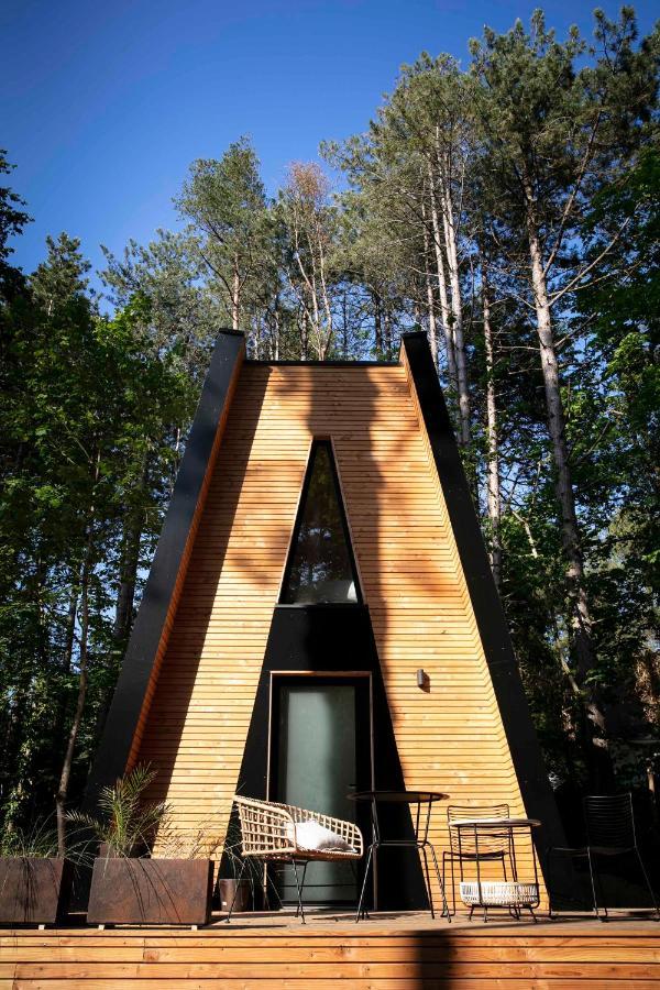 Bain De Foret - Lodges Cosy & Spa Neufchâtel-Hardelot Екстериор снимка
