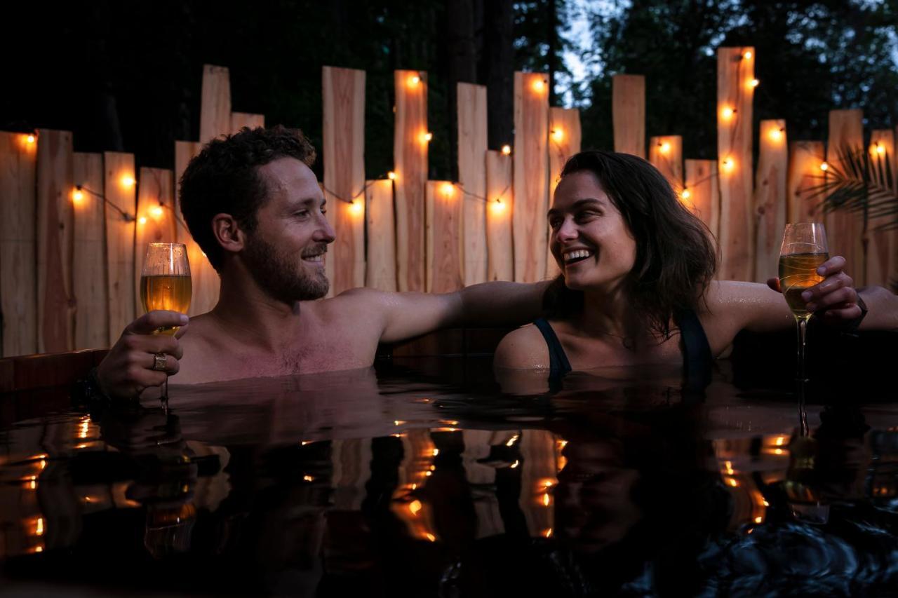 Bain De Foret - Lodges Cosy & Spa Neufchâtel-Hardelot Екстериор снимка