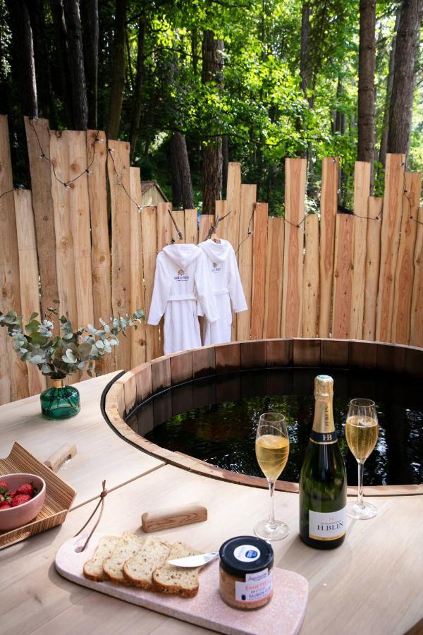 Bain De Foret - Lodges Cosy & Spa Neufchâtel-Hardelot Екстериор снимка