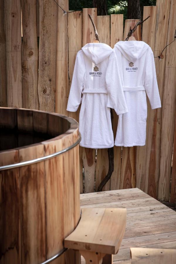 Bain De Foret - Lodges Cosy & Spa Neufchâtel-Hardelot Екстериор снимка