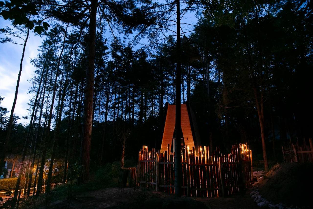 Bain De Foret - Lodges Cosy & Spa Neufchâtel-Hardelot Екстериор снимка